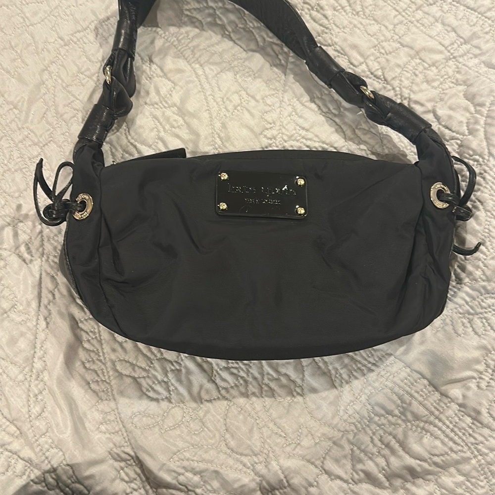 Kate Spade Black Crescent Shoulder Bag